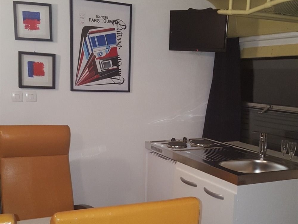 Appartements De L'Auberge Du Chemin De Fer Lanester Bagian luar foto
